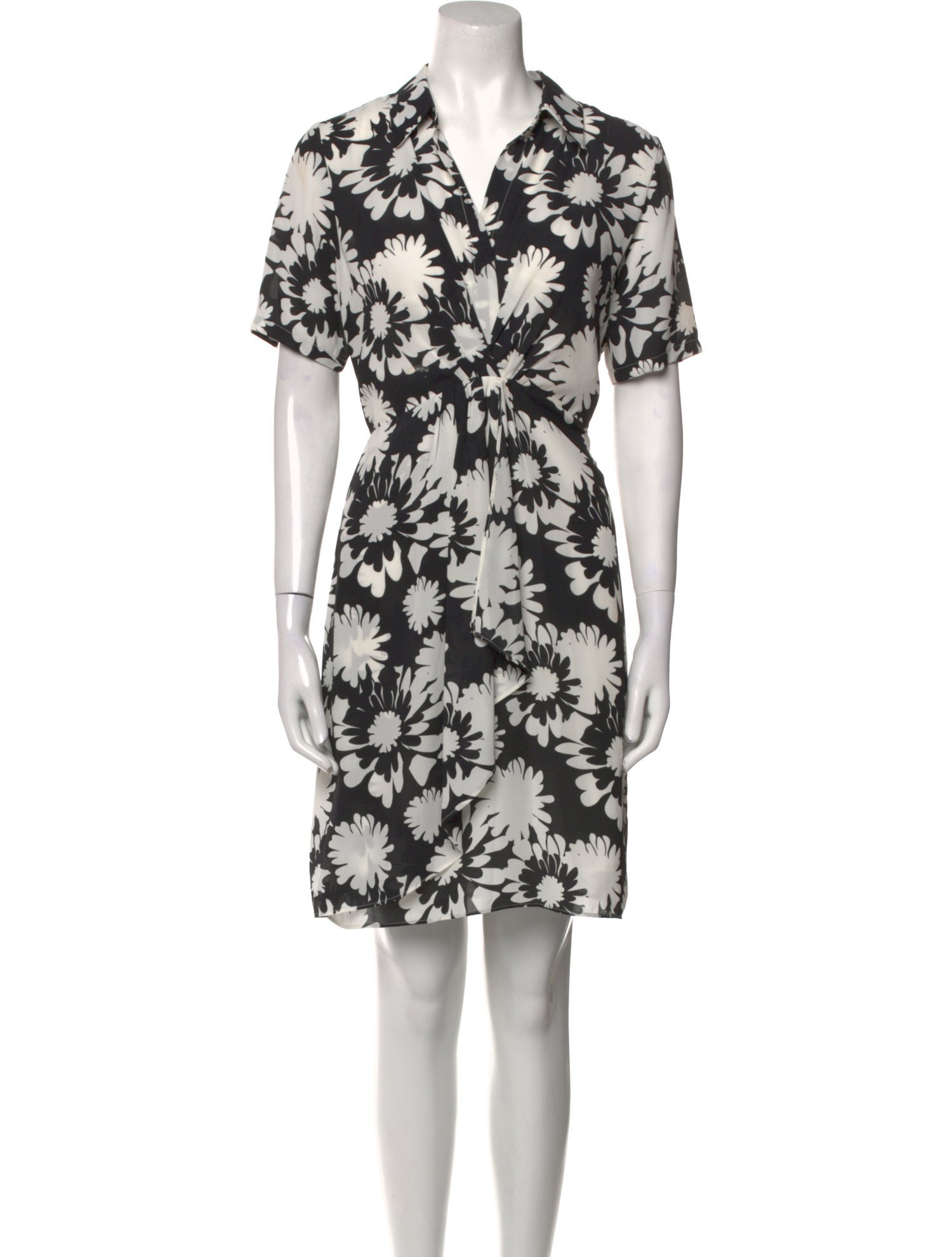 Nicole Miller Floral Print Mini Dress